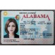 Alabama Authentic id front side Alabama Authentic id front side