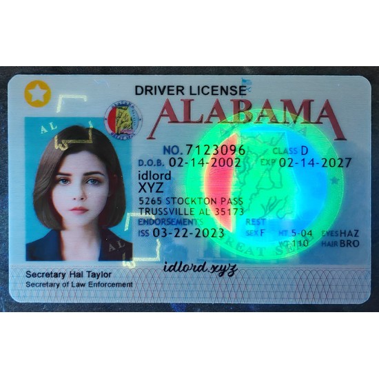 Alabama Authentic Dirvers Licence Alabama Authentic Dirvers Licence