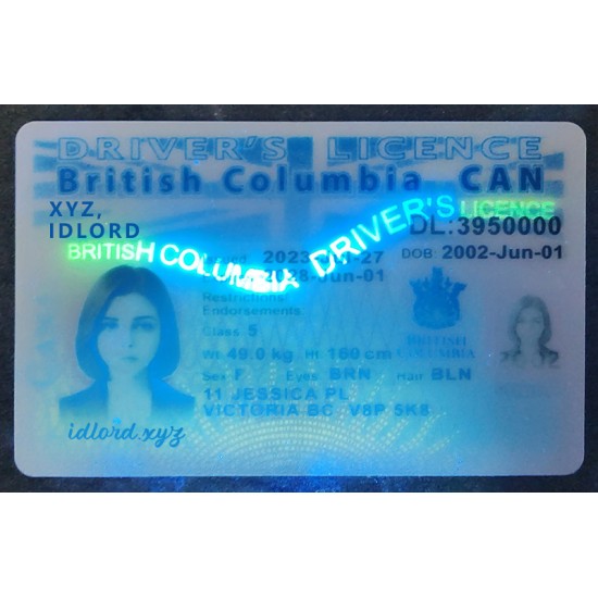 British Columbia Authentic IDs British Columbia Authentic IDs