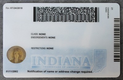 Indiana Authentic IDs