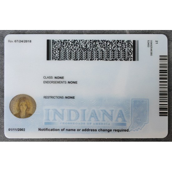 Indiana Authentic IDs Indiana Authentic IDs
