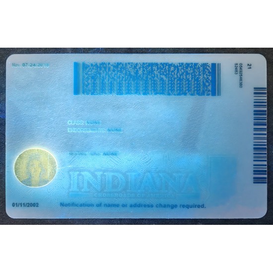 Indiana Authentic IDs Indiana Authentic IDs