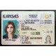Kansas Authentic id front side Kansas Authentic id front side