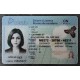 Ontario Authentic id front side Ontario Authentic id front side