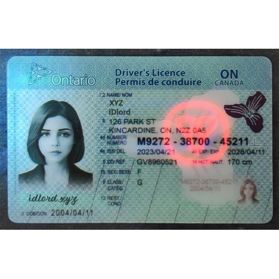 Ontario Authentic Dirvers Licence Ontario Authentic Dirvers Licence