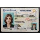Rhode Island Authentic id front side Rhode Island Authentic id front side