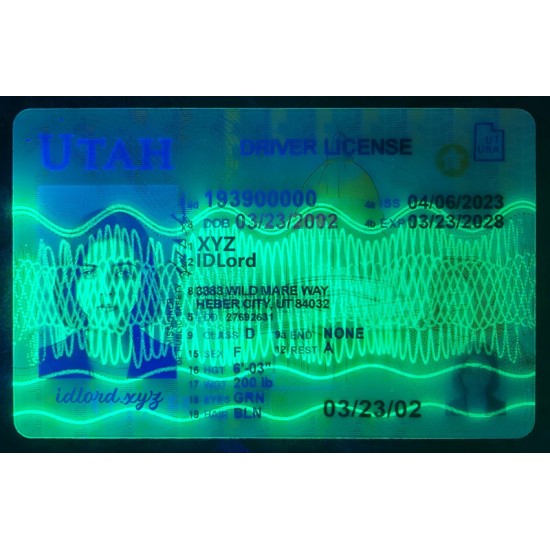 Utah Authentic Dirvers Licence Utah Authentic Dirvers Licence