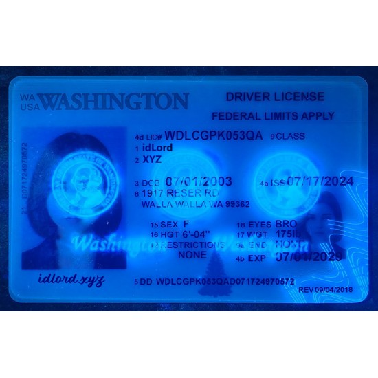 Washington Authentic Dirvers Licence Washington Authentic Dirvers Licence